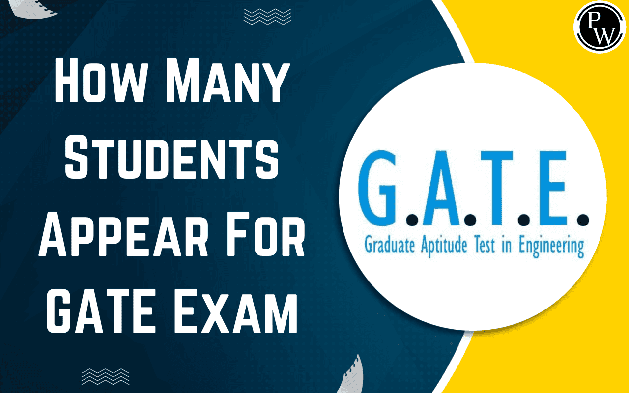 How Many Students Appear For GATE Exam, Previous Years Statistics