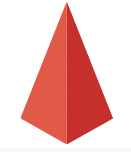 Square pyramid Shape