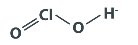 Chlorous Acid Formula Structure