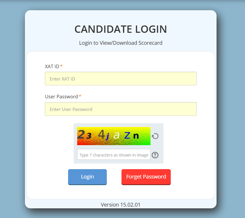 XAT 2025 scorecard