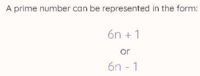 Prime Numbers Formula