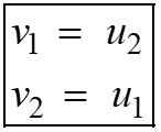 collision result equation