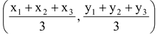 Centroid Of A Triangle