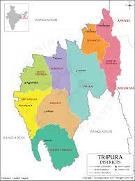 Districts of Tripura