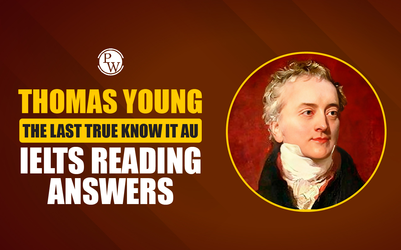 Thomas Young The Last True Know-It-AU Reading Answers