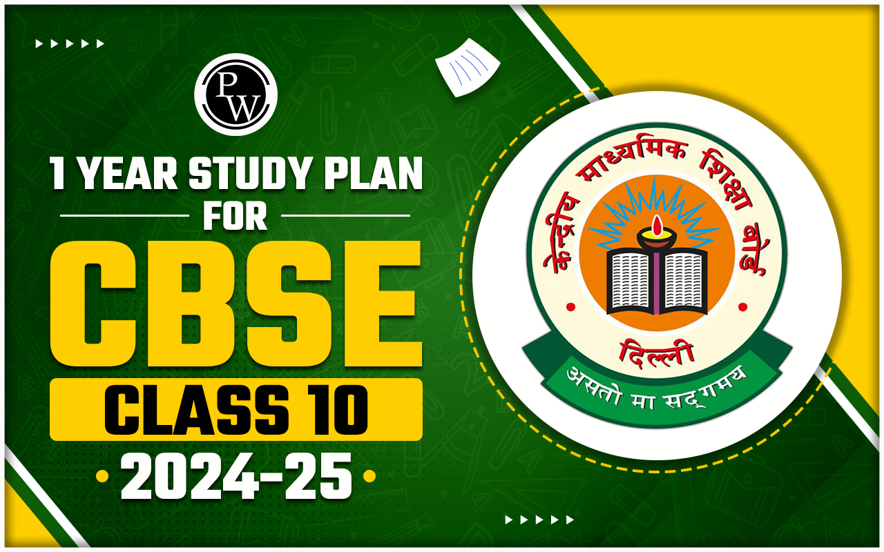 1 year study plan for cbse class 10 2024-25