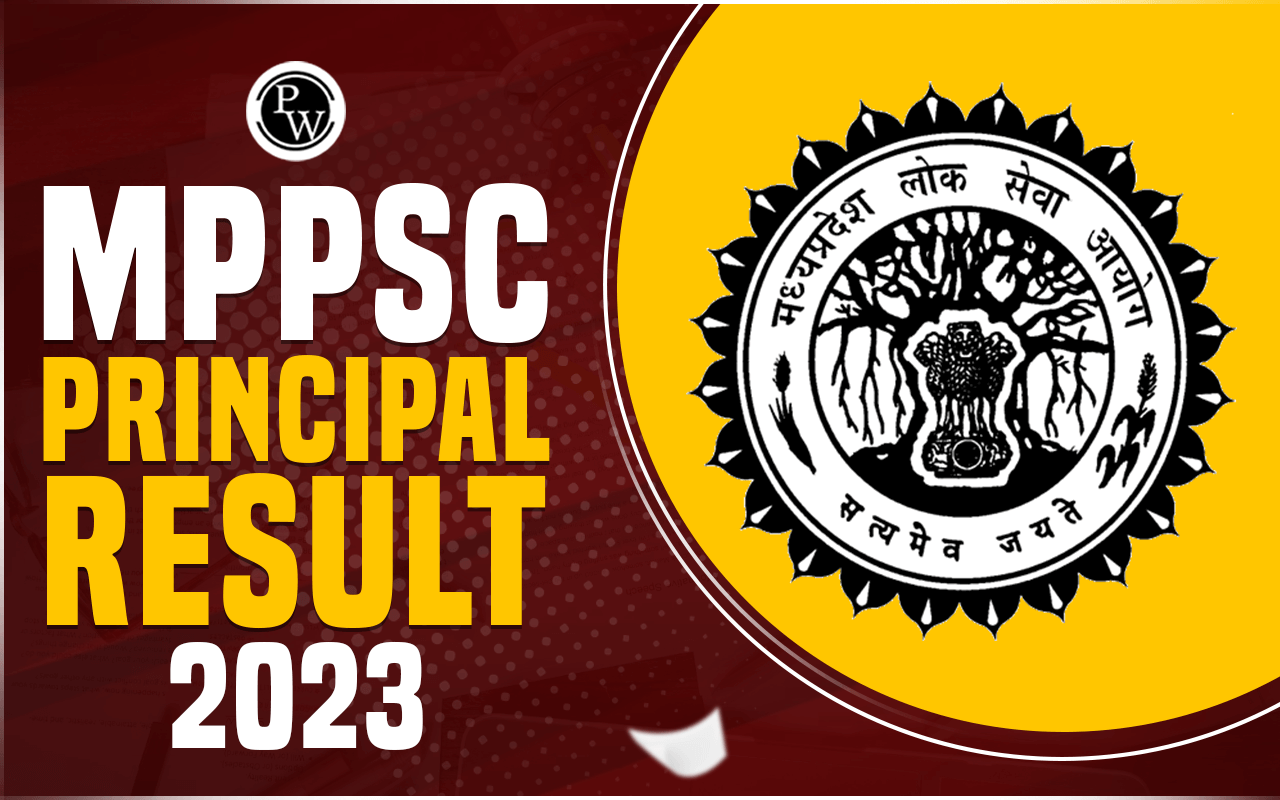 MPPSC Principal Result 2023