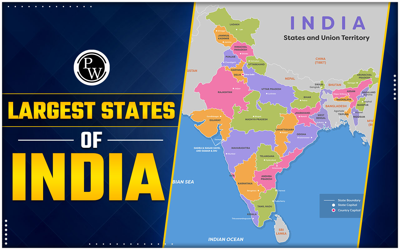 Largest States in India