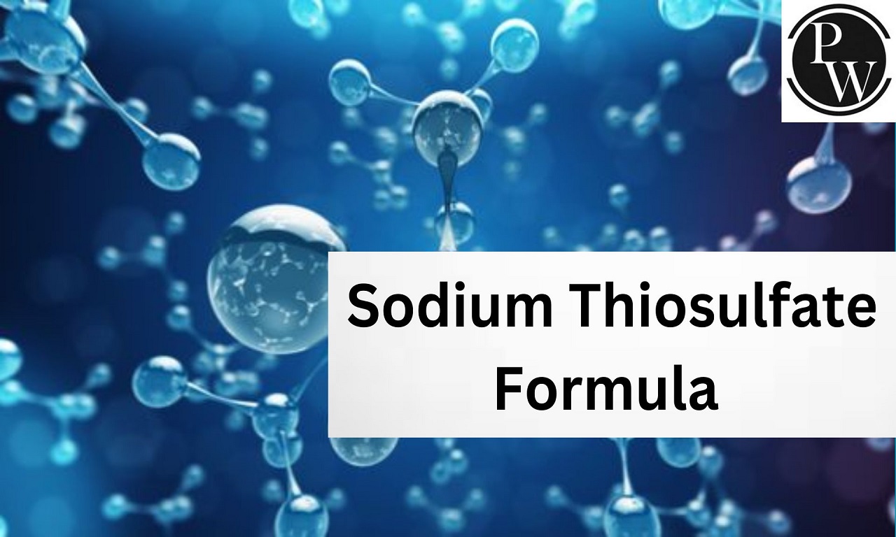 Sodium Thiosulfate Formula