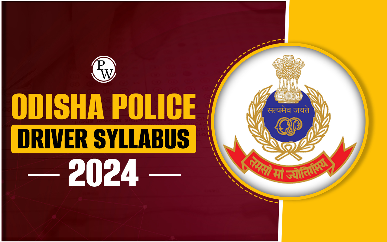Odisha Police Driver Syllabus 2024