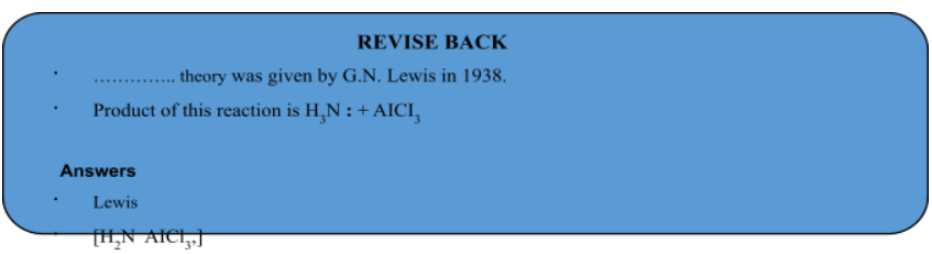 Modern Concepts of Acids and Bases