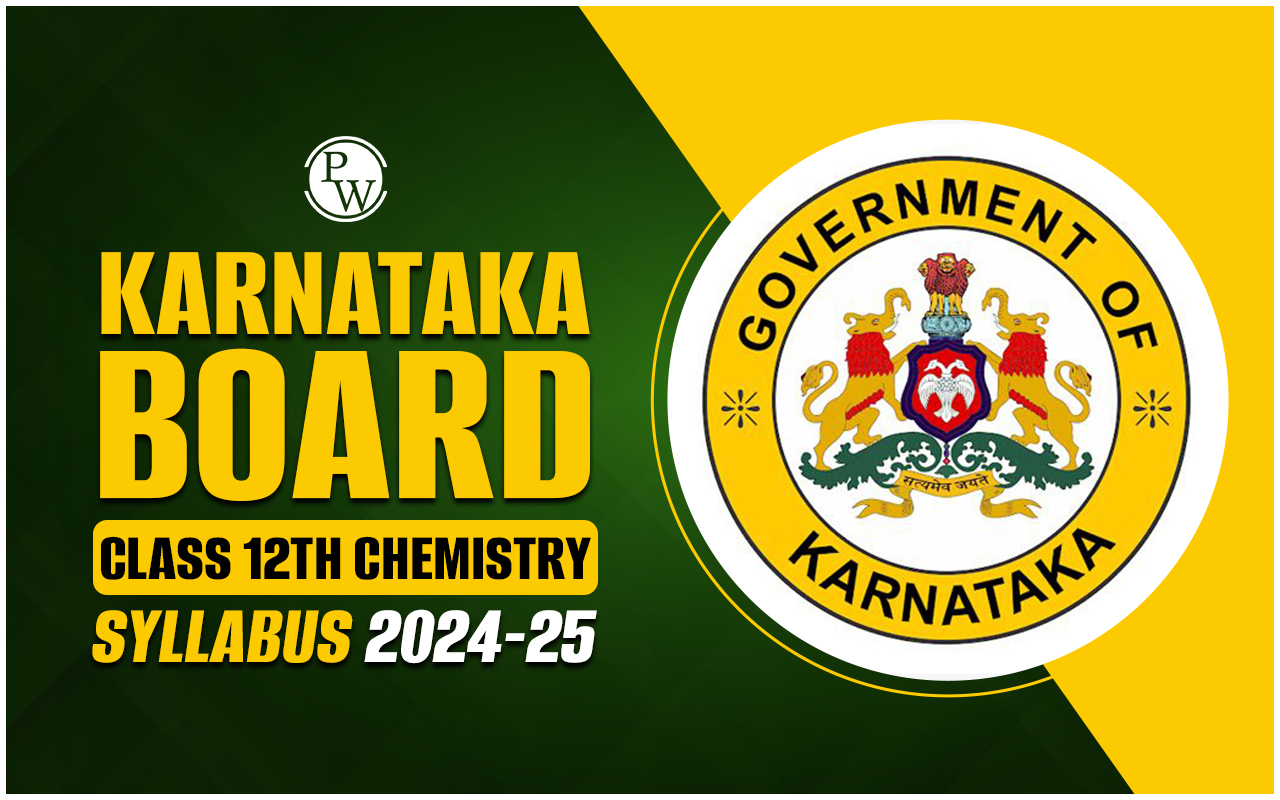 Karnataka Board Class 12th Chemistry Syllabus 2024-25