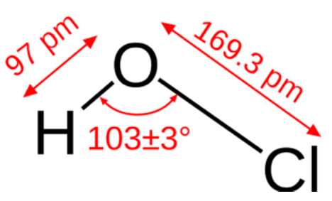 Hypochlorous Acid Formula