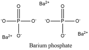 Barium Phosphate Formula