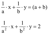 Linear Equations In Two Variables