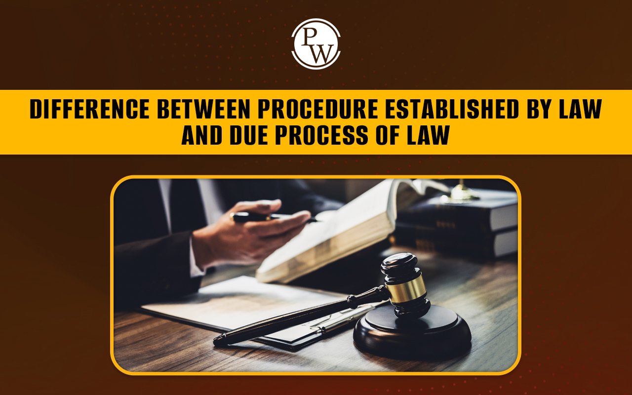 Due Process Of Law Crash Course Government And Politics #28 Difference Between Procedure Established by Law and Due Process of Law