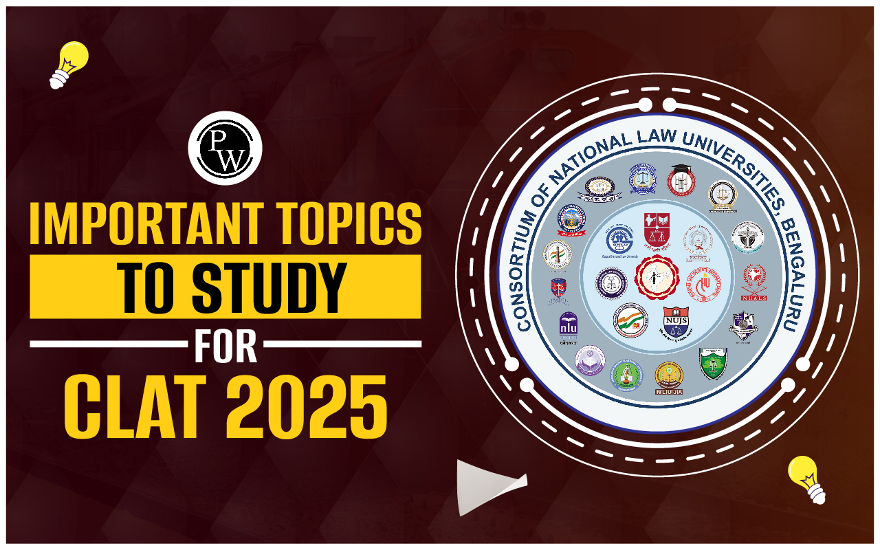 Important Topics to Study for CLAT 2025