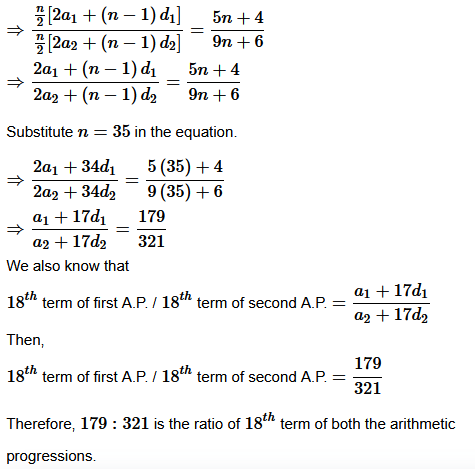 NCERT Solutions for Class 11 Maths Chapter 9