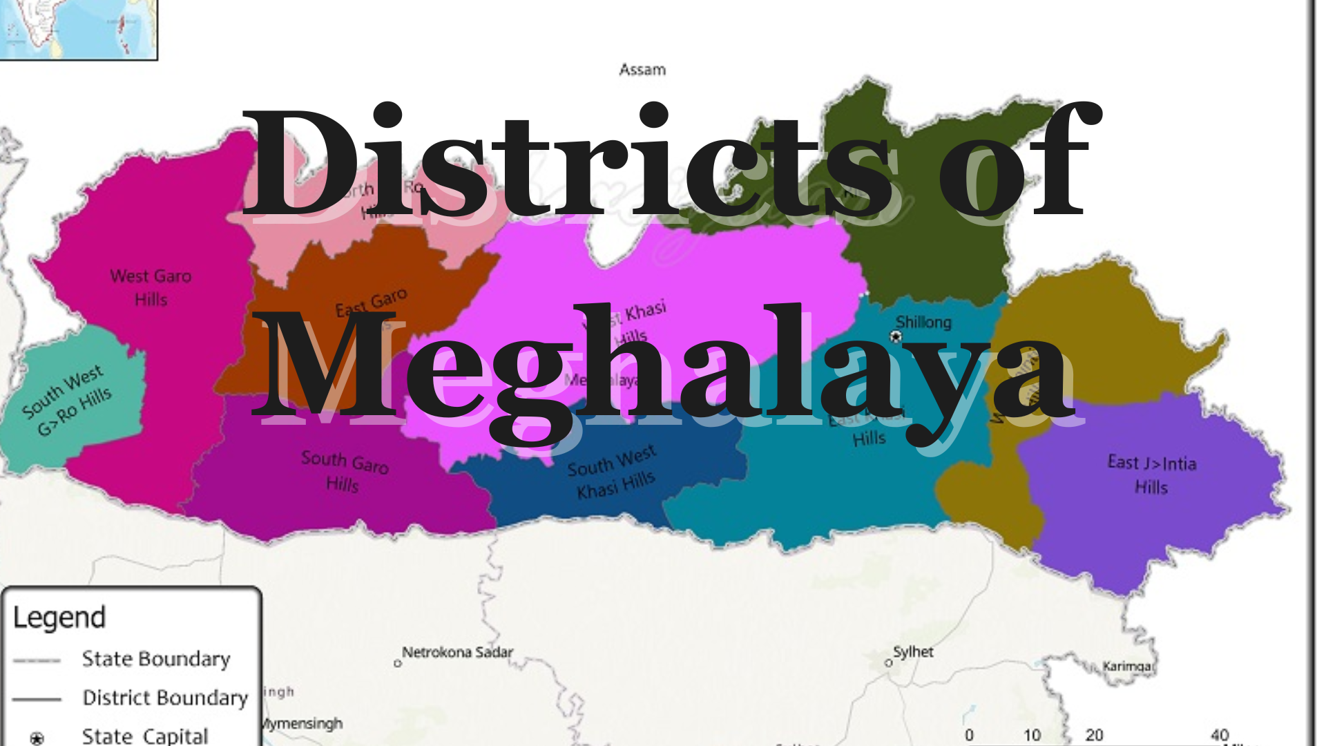 Districts of Meghalaya,