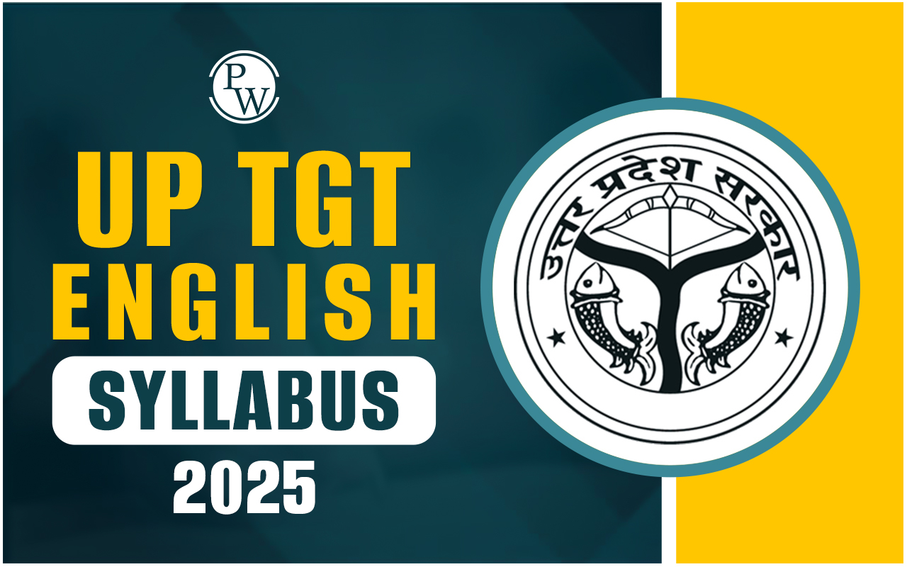UP PGT English Syllabus 2025