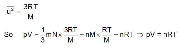 Derivations of Root Mean Square Speed of Gas Molecules