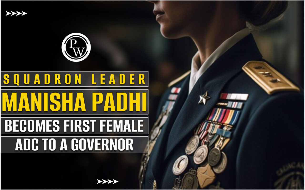 Squadron Leader Manisha Padhi becomes First female ADC to a Governor