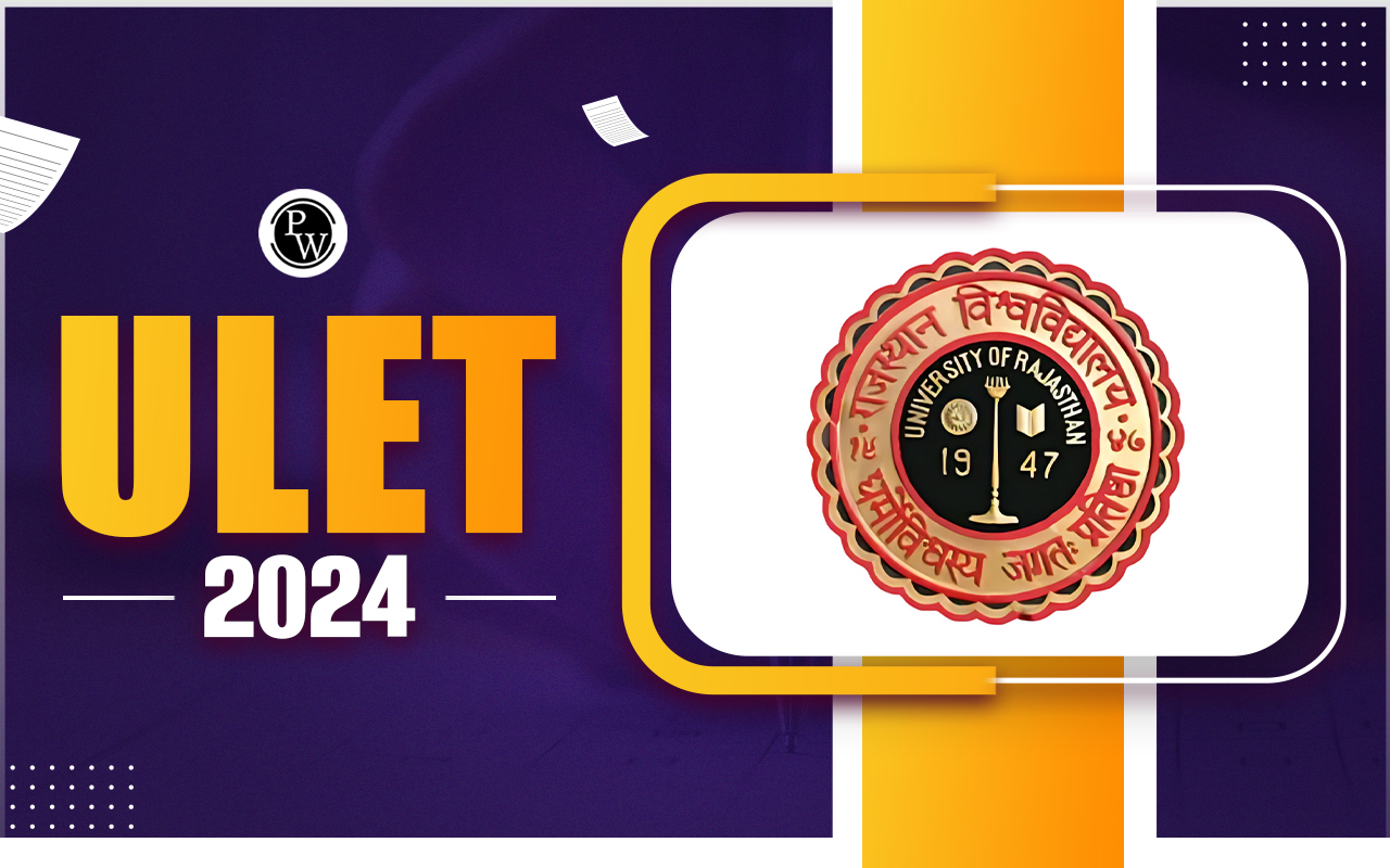 Rajasthan University LLB (ULET) 2024