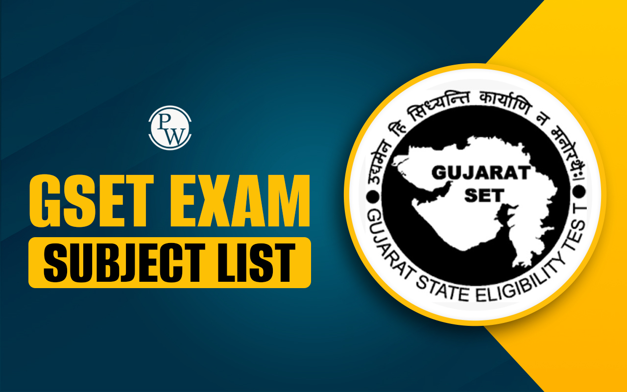GSET Exam Subject List