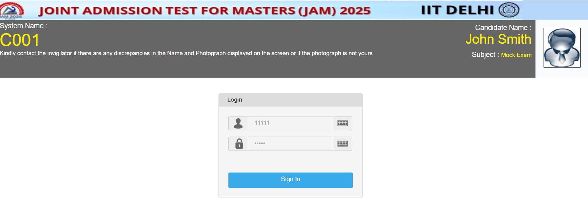 IIT JAM Mathematics Mock Test 2025