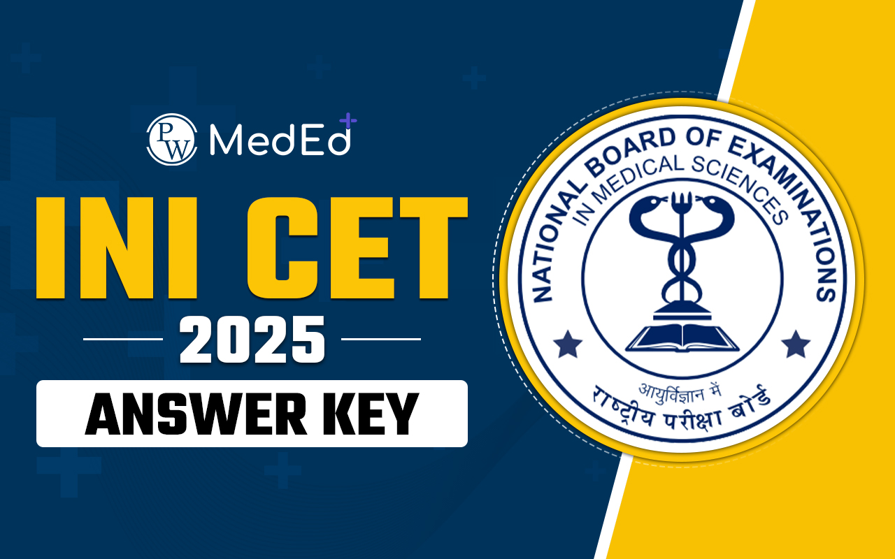 INI CET 2025 answer key