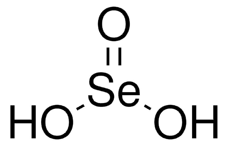 Selenous Acid Formula Structure