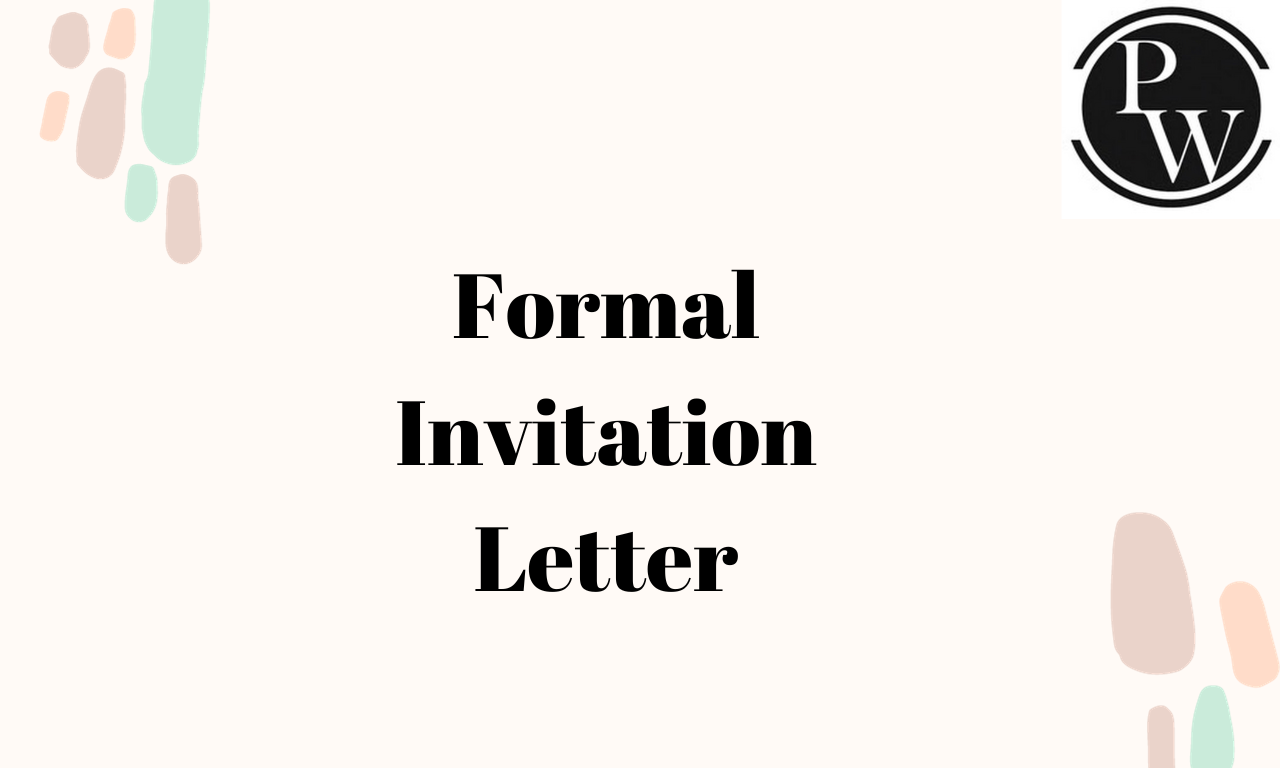 Formal Invitation Letter
