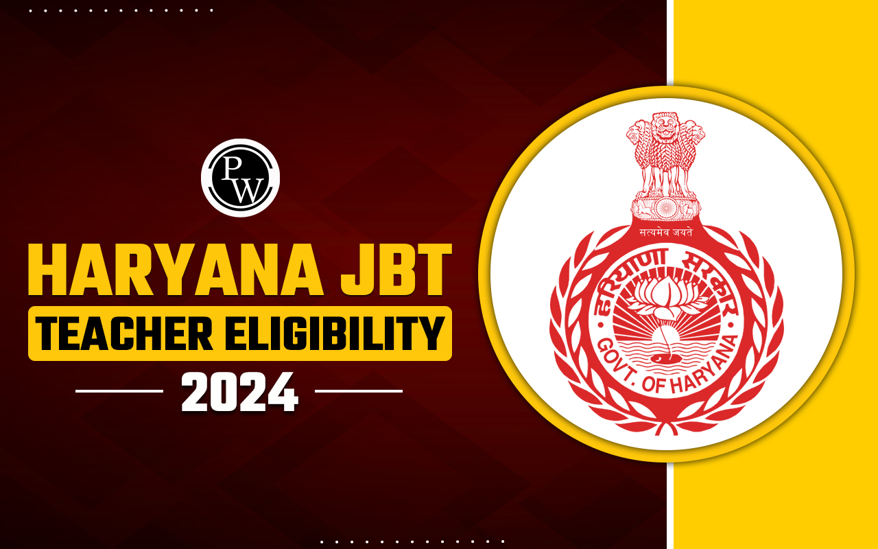 Haryana JBT Eligibility 2024