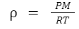 ideal gas equation