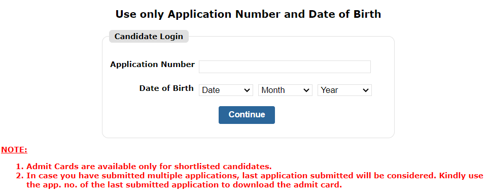 NTPC Admit Card 2024