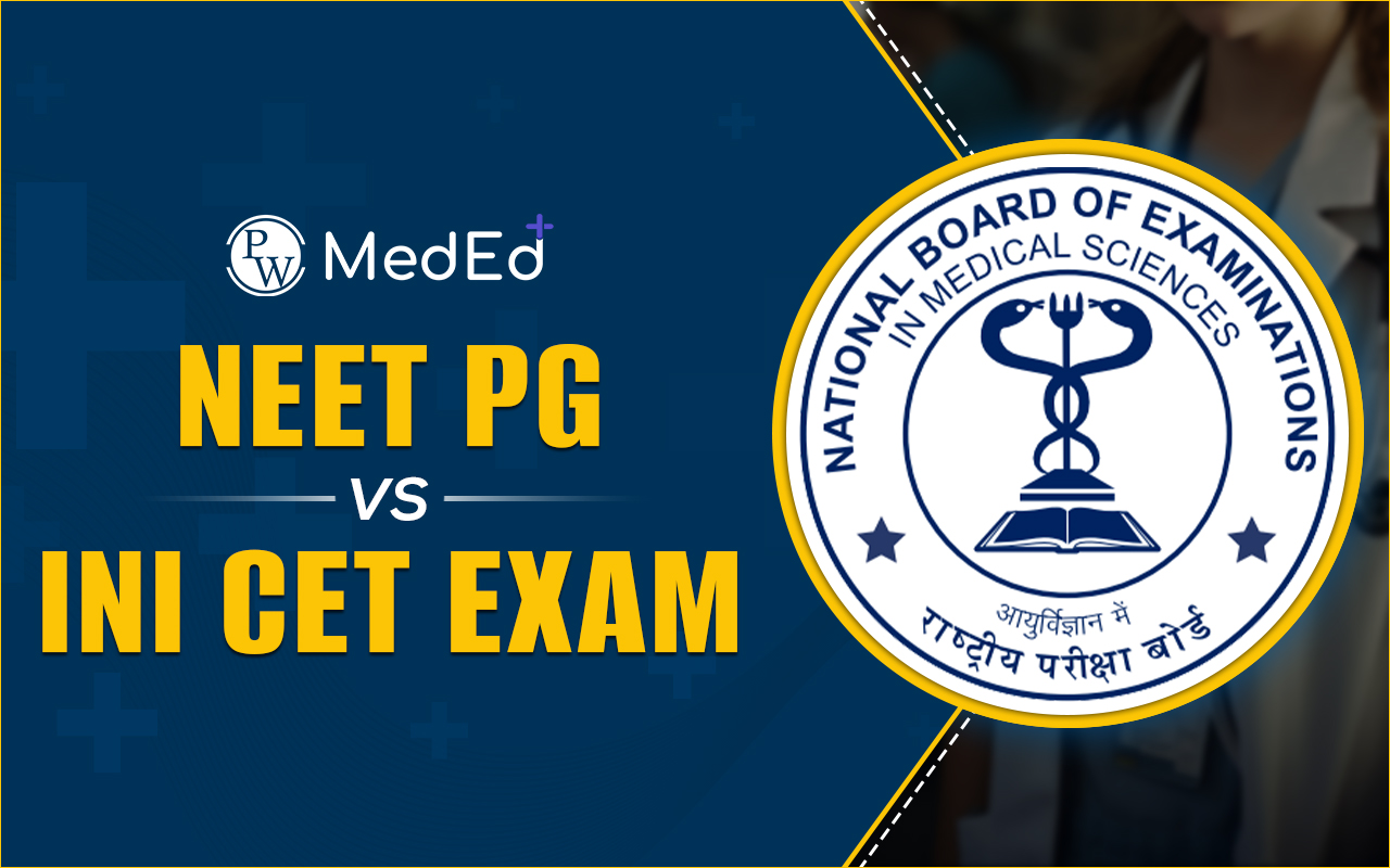 NEET PG vs INI CET Exam