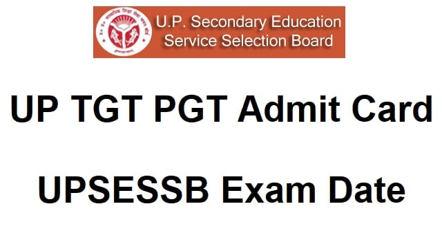 UP TGT PGT Admit Card 2023 Out Soon, Download Hall Ticket
