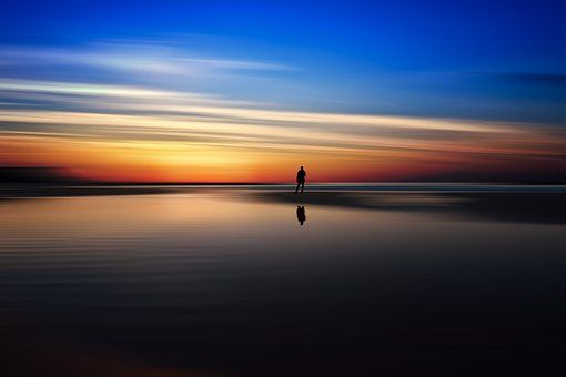 A beach dawn