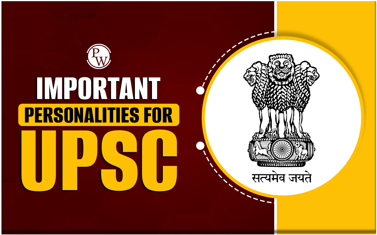 Important Personalities for UPSC