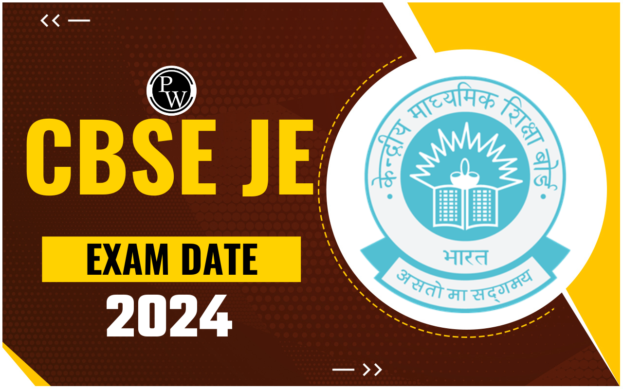 CBSE JE Exam Date 2024