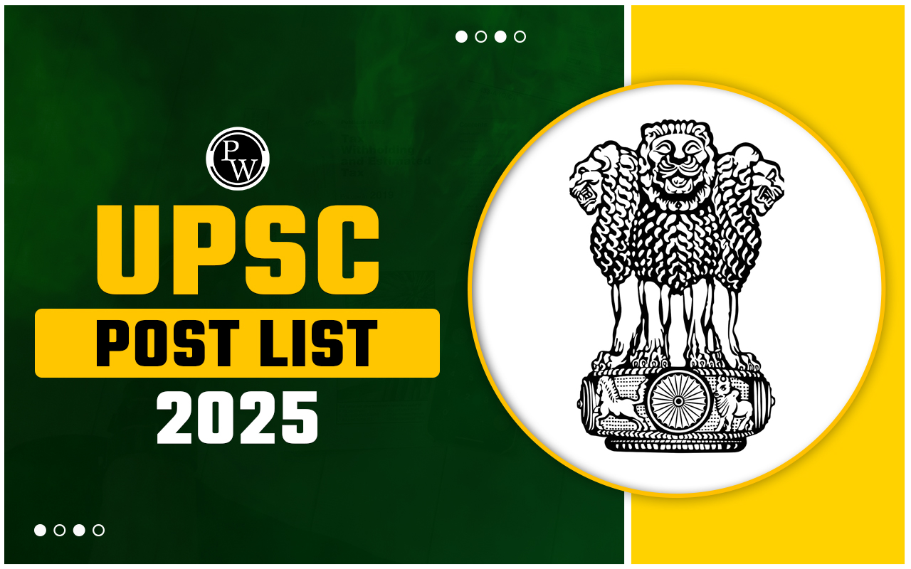 UPSC Post List