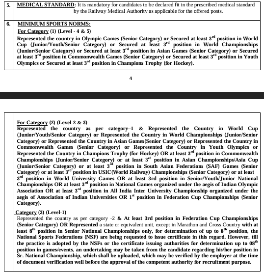 rrc er sports quota 