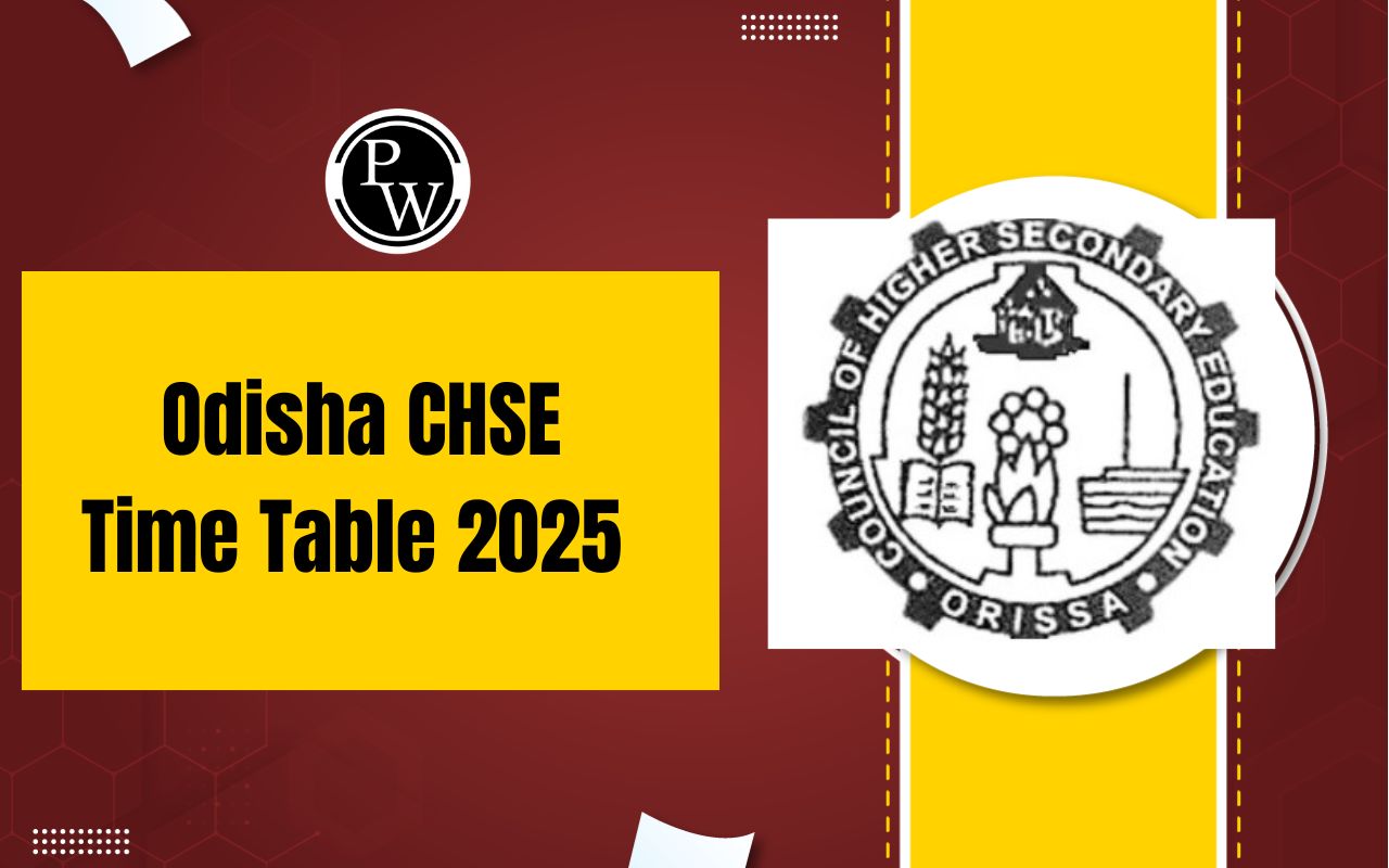 Odisha CHSE Time Table 2025