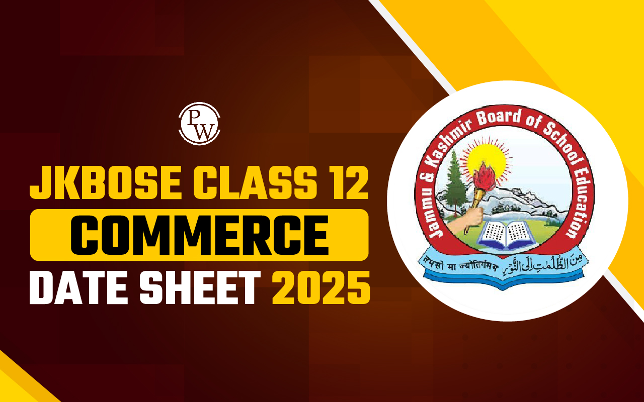 JKBOSE Class 12 Commerce Date Sheet
