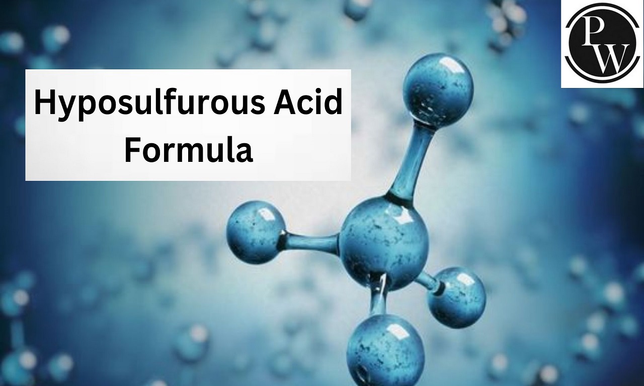 Hyposulfurous Acid Formula