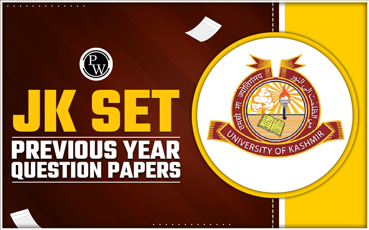 JK SET Previous Year Question Papers
