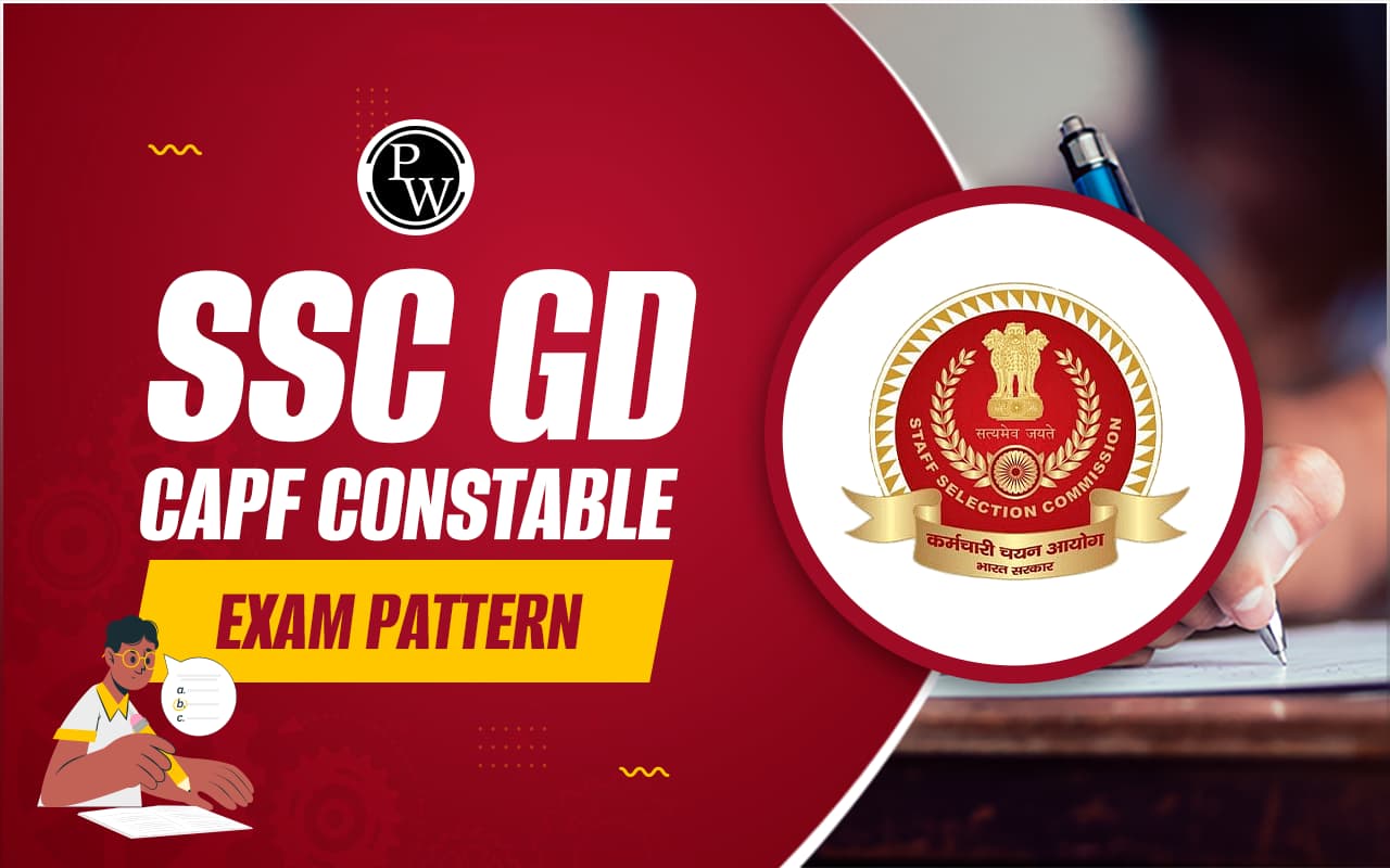 SSC GD CAPF Constable Exam Pattern 2025