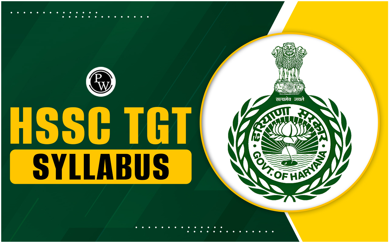 HSSC TGT Syllabus 2024