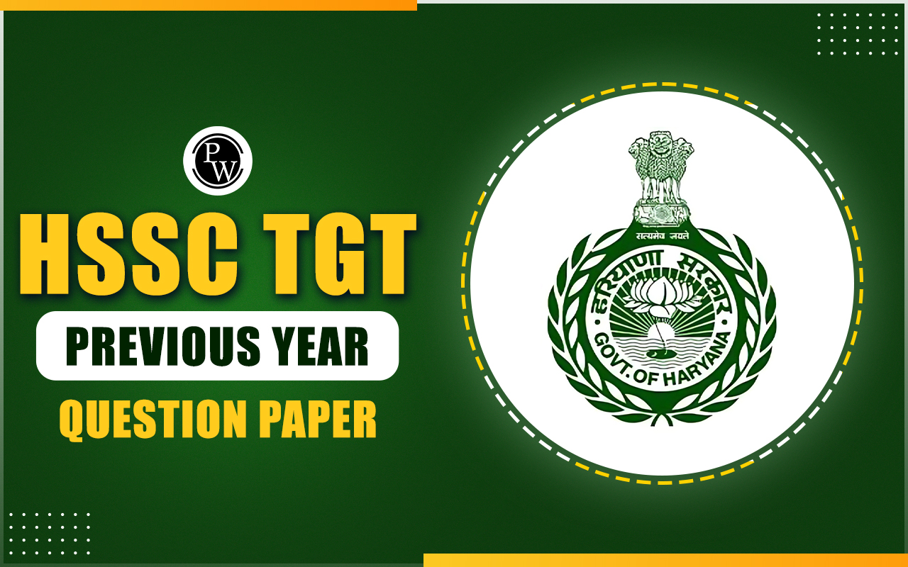 HSSC TGT Previous Year Question Paper
