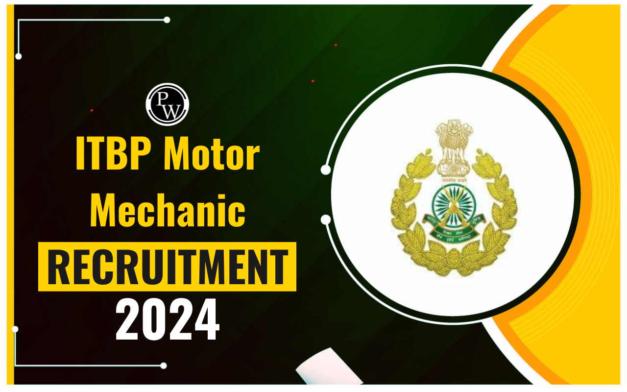 ITBP Motor Mechanic Recruitment 2024